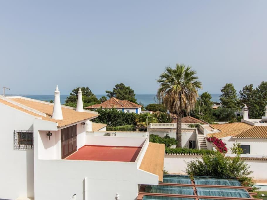 Rainbow House - Sea View & Pool & Garage & Garden & Albufeira 빌라 외부 사진
