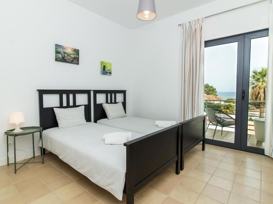 Rainbow House - Sea View & Pool & Garage & Garden & Albufeira 빌라 외부 사진